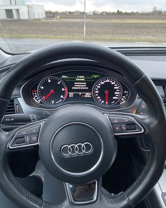 Audi A6 cena 56950 przebieg: 240000, rok produkcji 2013 z Warszawa małe 704